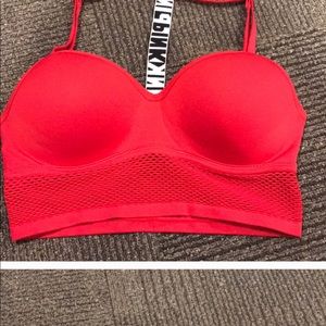 Pink t back cool and comfy bra